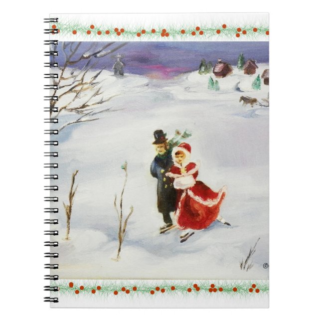 Cuaderno Equipo portátil Winter Wonderland (Frente)