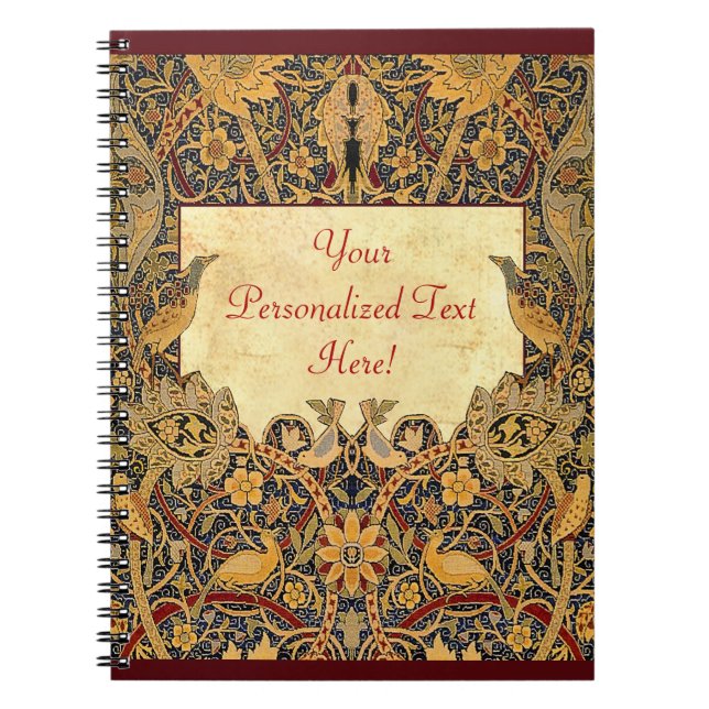 Cuaderno Equipo portátil Wm Morris Pre-Raphaelite Personali (Frente)