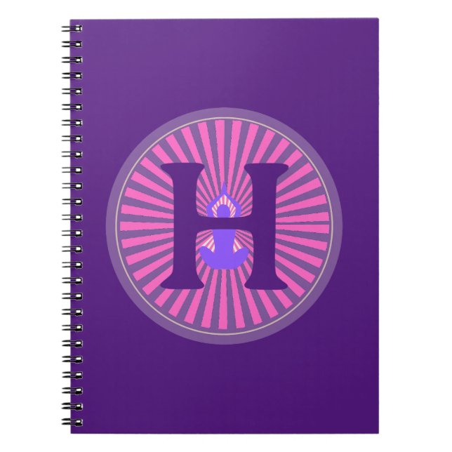 Cuaderno Equipo portátil - Zen de yoga - Personalizado - Añ (Frente)