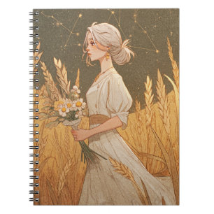 Cuaderno Equipo portátil Zodiac Virgo Elegante
