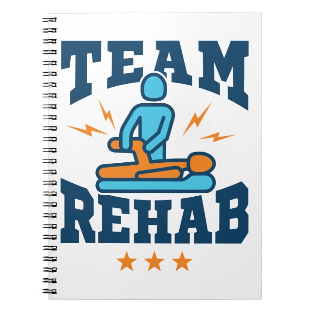 Cuaderno Equipo Rehab Equipo Terapéutico Físico Terapéutico (Frente)