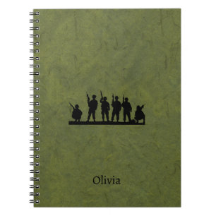 Cuaderno Equipo táctico militar - Silhouette del ejército