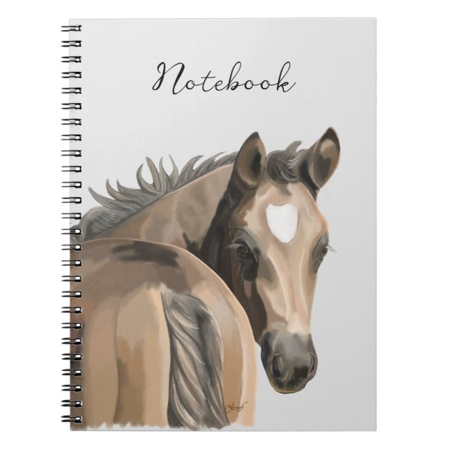 Cuaderno equitación de poni de bonito (Frente)