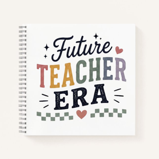 Cuaderno Era de futuro maestro Estudiante de profesor Gradu (Anverso)