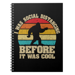 Cuaderno Era distanciamiento social antes de que fuera Guay