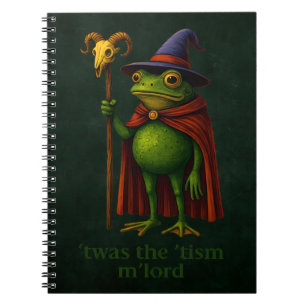 Cuaderno Era El 'Tismo M'Lord Rana Meme Conciencia Del Auti