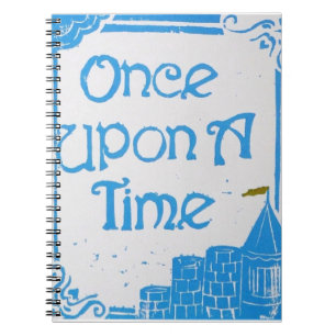 Cuaderno Érase una vez cuaderno, azul
