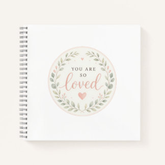 Cuaderno Eres Amado, Regalo para Recién Nacido