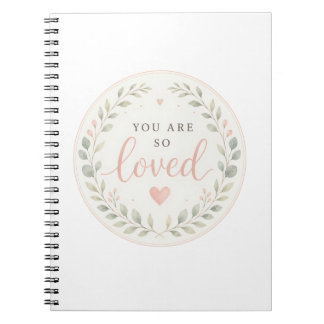 Cuaderno Eres Amado, Regalo para Recién Nacido