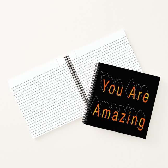 Cuaderno Eres asombroso (Interior)