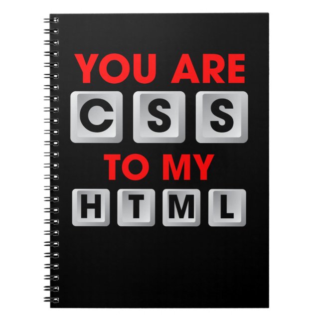 Cuaderno Eres CSS a mi HTML (Frente)