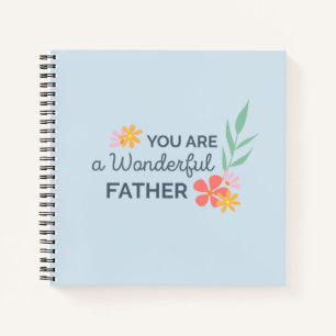 Cuaderno Eres el maravilloso Día del Padre   Portátil