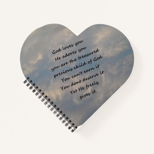 Cuaderno Eres el tesoro hijo de Dios (Anverso)