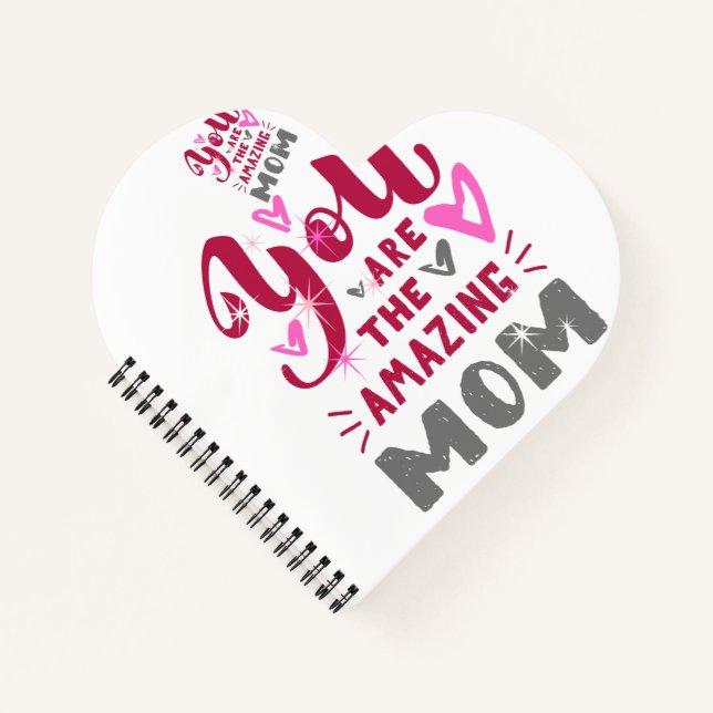 CUADERNO ERES LA MAMÁ INCREÍBLE (Anverso)
