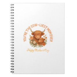 Cuaderno Eres La Mamá Más Vaca Ever Día de la Madre