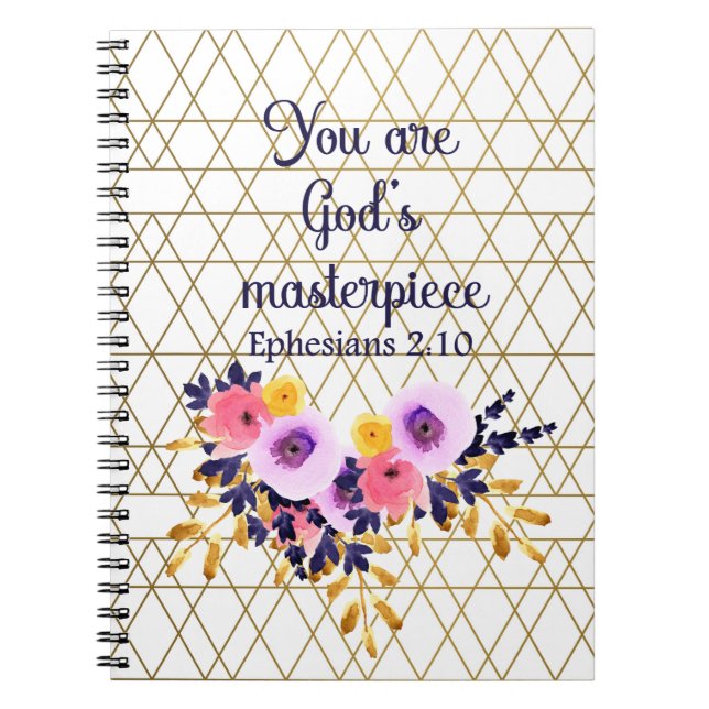 Cuaderno Eres la obra maestra de Dios contra la Biblia (Frente)