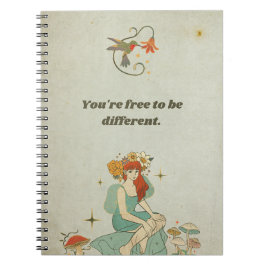 Cuaderno Eres libre de ser diferente