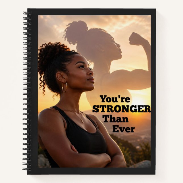 Cuaderno Eres Más Fuerte Que Nunca (Anverso)