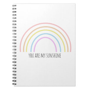 Cuaderno Eres mi arcoíris de sol
