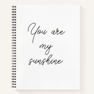 Cuaderno Eres mi cita de la motivación del sol