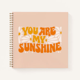 Cuaderno Eres Mi Gráfico De Sunshine Groovy