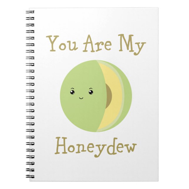 Cuaderno Eres mi Honeydew (Frente)