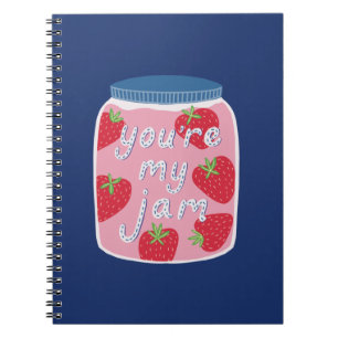 Cuaderno Eres mi Jam Spiral Notebook / Journal