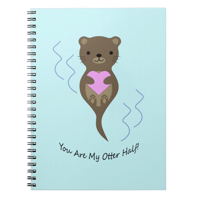 Cuaderno Eres Mi Medio Otter (Frente)