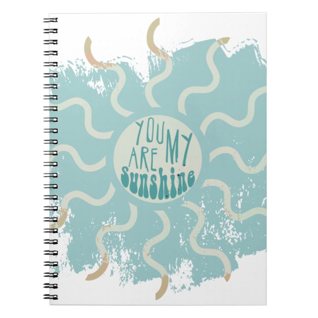 Cuaderno Eres Mi Sol. (Frente)