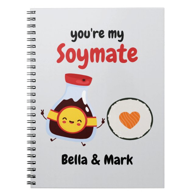 Cuaderno Eres mi Soymate, Soy (Frente)