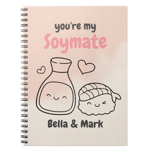 Cuaderno Eres mi Soymate, Soy (Frente)
