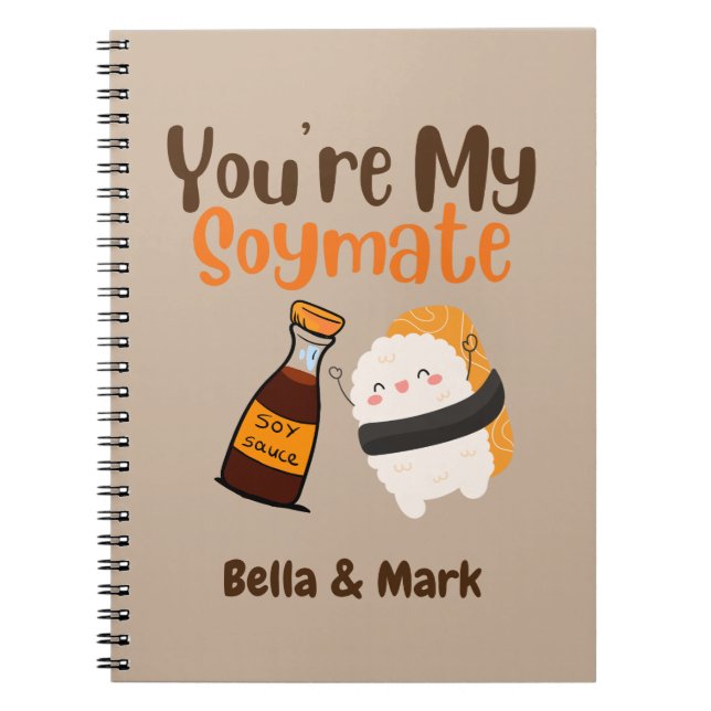 Cuaderno Eres mi Soymate, Soy (Frente)