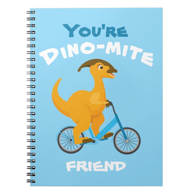 Cuaderno Eres un amigo dinomita divertido dinosaurio del dí (Frente)