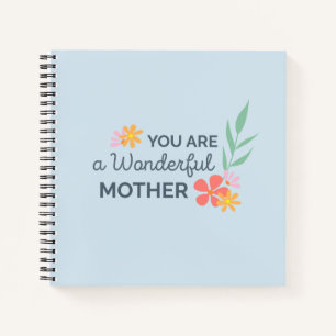 Cuaderno Eres un maravilloso Día de la Madre   Portátil