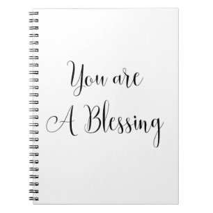 Cuaderno Eres una Bendición, Mensaje Inspirador