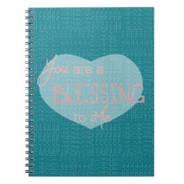 Cuaderno Eres una bendición para mí