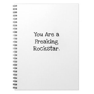 Cuaderno Eres una estrella de rock