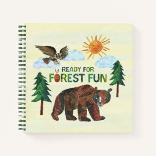 Cuaderno Eric Carle   Listo para diversión forestal