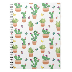 Cuaderno Eric Carle oruga, cactus y mariposa Pa