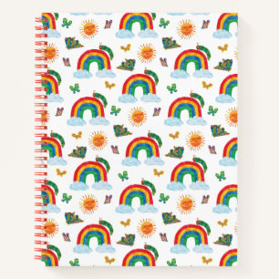 Cuaderno Eric Carle oruga de la mariposa arcoiris