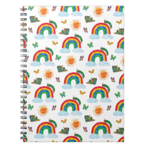 Cuaderno Eric Carle oruga de la mariposa arcoiris