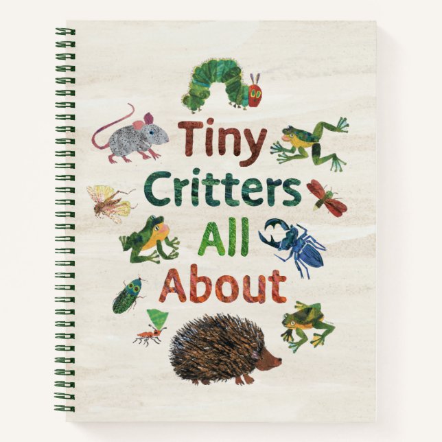 Cuaderno Eric Carle | Pequeñas Criaturas (Anverso)