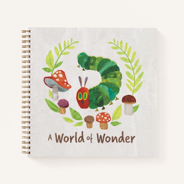 Cuaderno Eric Carle | Un mundo de maravillas (Anverso)