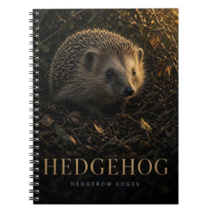 Cuaderno Erizo Bordes del Seto Vida Silvestre ANIMAL