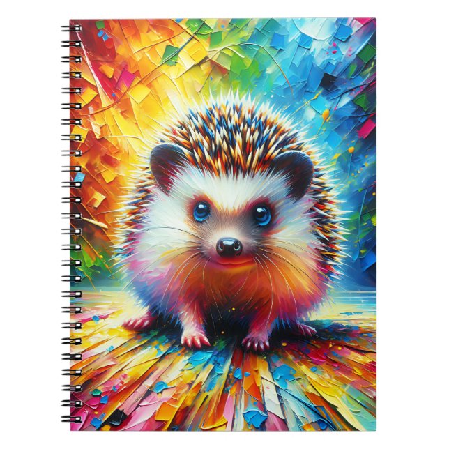 Cuaderno erizo Prism Puff (Frente)