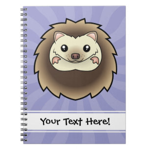 Cuaderno Erizo Pygmeo de Dibujos Animados
