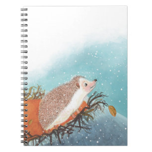 Cuaderno Erizo y primeros copos de nieve