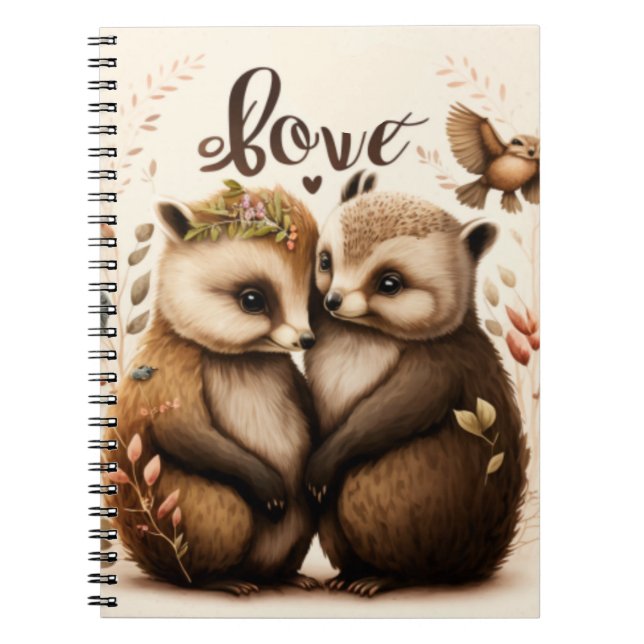 Cuaderno erizos de amor (Frente)