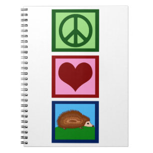 Cuaderno Erizos del amor de la paz