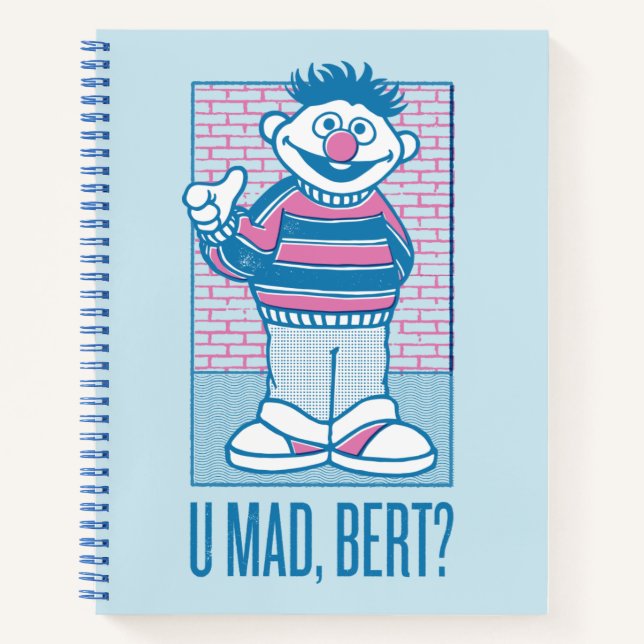 Cuaderno Ernie | U Mad, Bert? (Anverso)